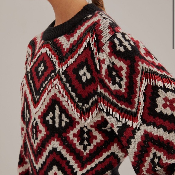 Farm Rio Rauti Beaded Knit Sweater - Picture 3 of 11